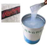 Elastik Kumaş Serigrafi Baskısı İçin Sıvı Silikon Mürekkep (KD-SY9001A)